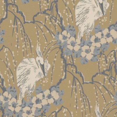 Фото Обои с рисунком - Крупный декор - стиль Английская классика - Бежевые - Купить в Интернет-магазине