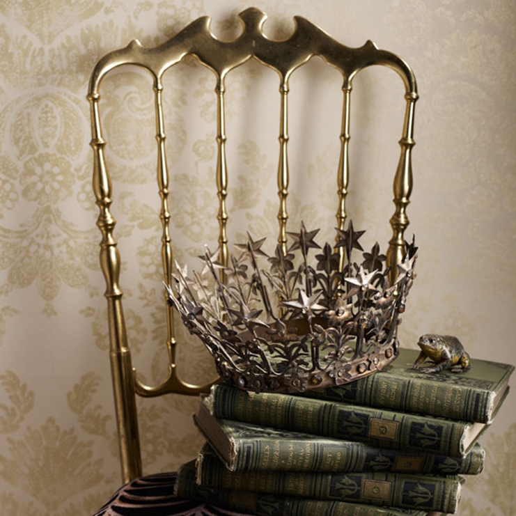 Фото Обои с рисунком - Дамаск - стиль Английская классика - Синие - Купить в Интернет-магазине