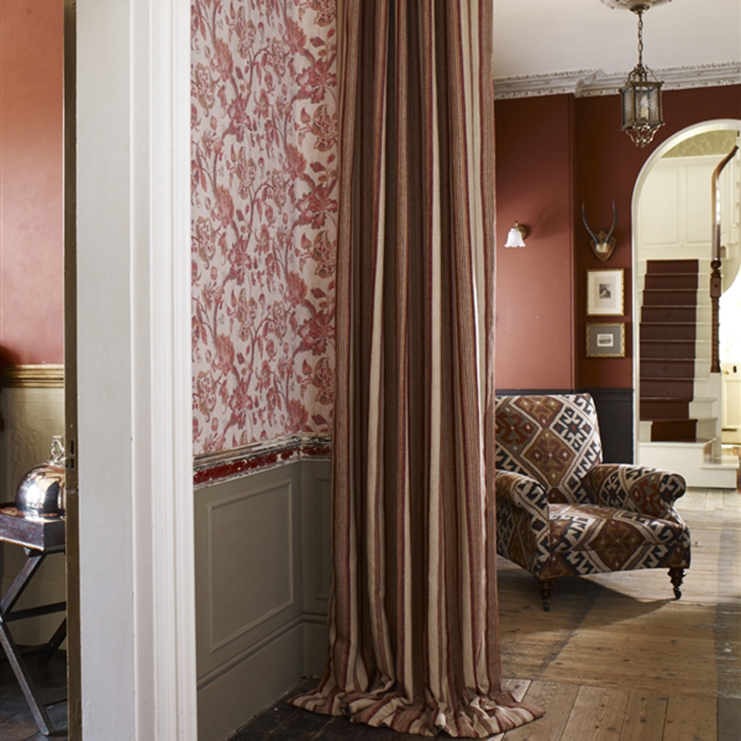 Фото Обои с рисунком - Крупный декор - стиль Английская классика - Бежевые - Купить в Интернет-магазине