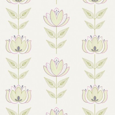 Фото Ткань портьерная с рисунком - Цветы - стиль Английский - Купить в Интернет-магазине