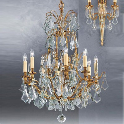 Фото Люстра - стиль Английская классика - Хрустальная - Купить в Интернет-магазине