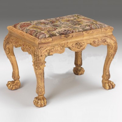 Фото Пуф, банкетка - стиль Английская классика - Для гостиной - Купить в Интернет-магазине