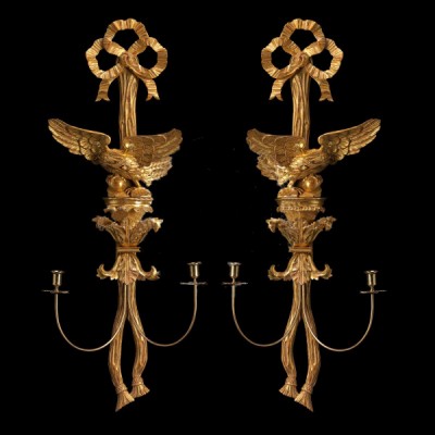 Фото Бра, светильник настенный - стиль Английская классика - Деревянный - Купить в Интернет-магазине