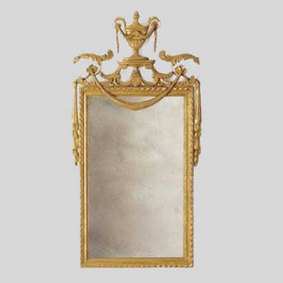 Фото Зеркало настенное - стиль Английская классика - Для гостиной - Купить в Интернет-магазине