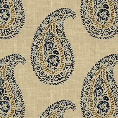 Фото Ткань портьерная с рисунком - Пейсли - стиль Английский - Купить в Интернет-магазине