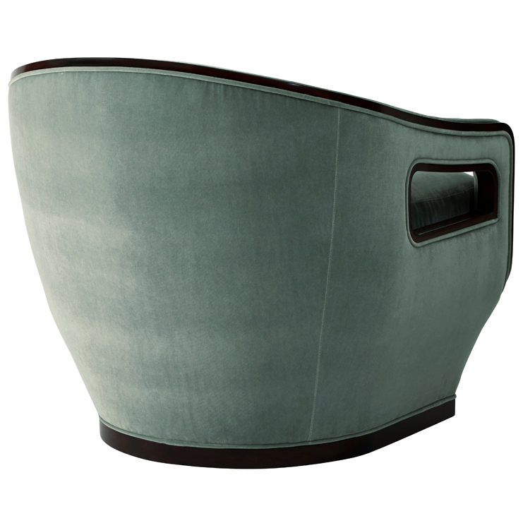 Фото Кресло обитое - стиль Ар-деко - Для гостиной - удобное кресло производства США - Theodore Alexander - Michael Berman Collection - Купить в Интернет-магазине Фото Кресло обитое - стиль Ар-деко - Для гостиной - удобное кресло производства США - Theodore Alexander - Michael Berman Collection - Купить в Интернет-магазине