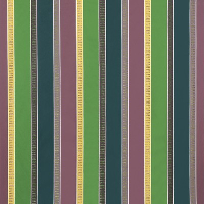 Фото Ткань портьерная с рисунком - Полоски - стиль Современный - Зеленые - Купить в Интернет-магазине