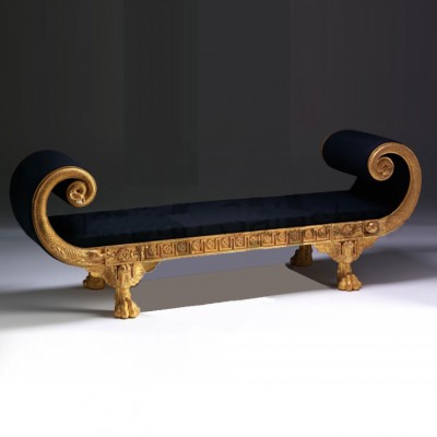 Фото Пуф, банкетка - стиль Английская классика - Для гостиной - Купить в Интернет-магазине