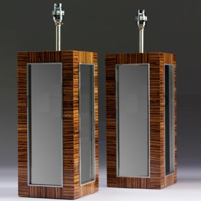 Фото Настольная лампа - стиль Английская классика - Деревянная - Купить в Интернет-магазине