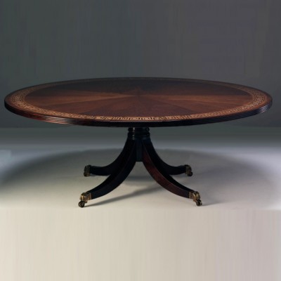 Фото Стол обеденный - стиль Английская классика - Для гостиной - большие обеденные столы производства США - English Looking Glass - Carved Classic - Купить в Интернет-магазине