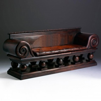 Фото Скамейка, кушетка - стиль Английская классика - Для гостиной - Купить в Интернет-магазине