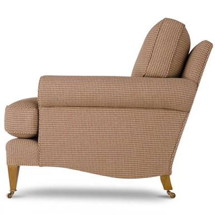 Фото Кресло обитое - стиль Викторианский - Для гостиной - удобное кресло производства США - Beaumont & Fletcher - Francie