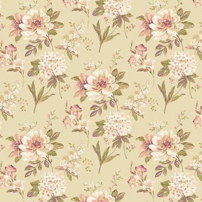 Фото Ткань портьерная с рисунком - Цветы - стиль Английский - Купить в Интернет-магазине