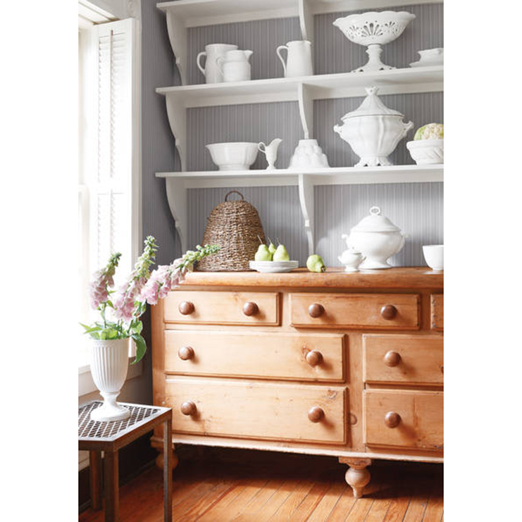 Фото Обои с рисунком - Полоски - стиль Американский - Золотые - Купить в Интернет-магазине