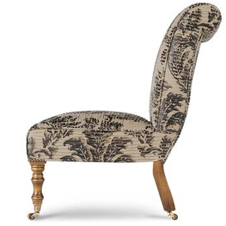 Фото Кресло обитое - стиль Викторианский - Для гостиной - удобное кресло производства США - Beaumont & Fletcher - Francie