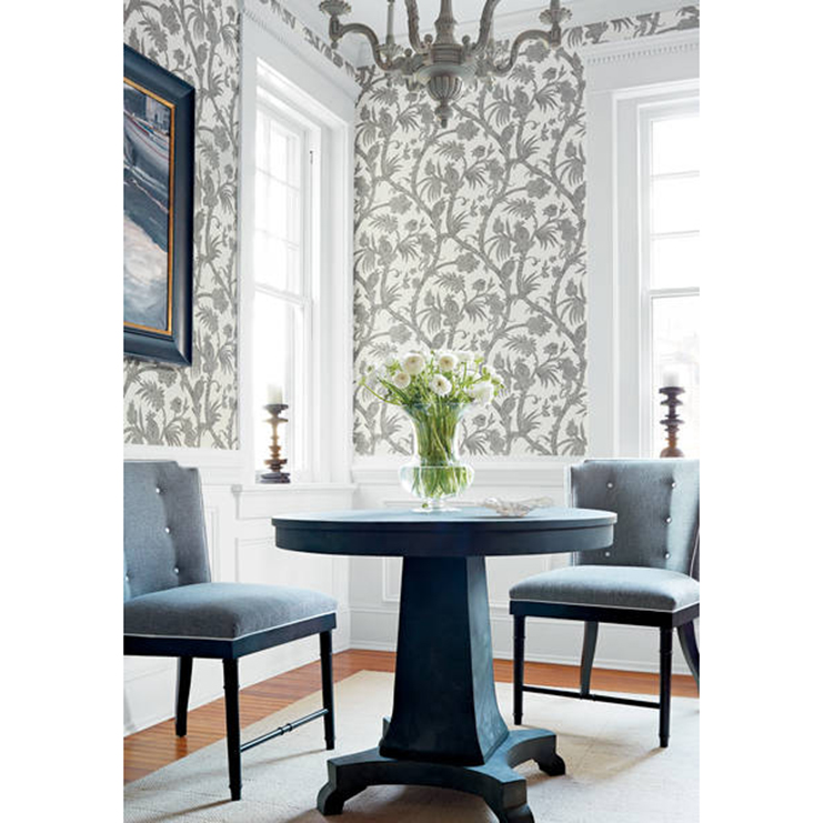 Фото Обои с рисунком - Растение - стиль Американский - Бежевые - Купить в Интернет-магазине