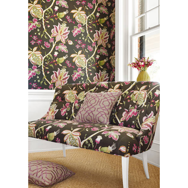 Фото Обои с рисунком - Крупный декор - стиль Американский - Белые - Купить в Интернет-магазине