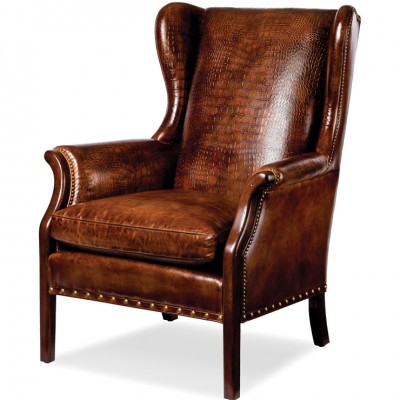 Фото Кресло на деревянной раме - стиль Американская классика - Для гостиной - Купить в Интернет-магазине