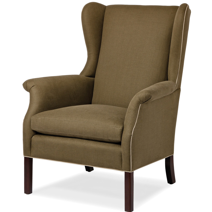 Фото Кресло на деревянной раме - стиль Американская классика - Для гостиной - Купить в Интернет-магазине Фото Кресло на деревянной раме - стиль Американская классика - Для гостиной - Купить в Интернет-магазине