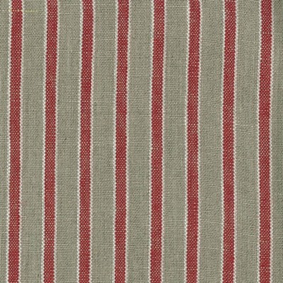 Фото Ткань портьерная с рисунком - Полоски - стиль Английский - Красные - Купить в Интернет-магазине