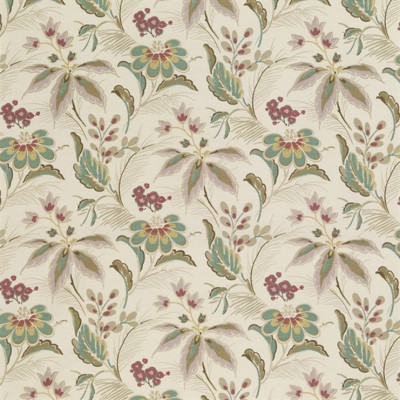 Фото Ткань портьерная с рисунком - Цветы - стиль Английский - Купить в Интернет-магазине