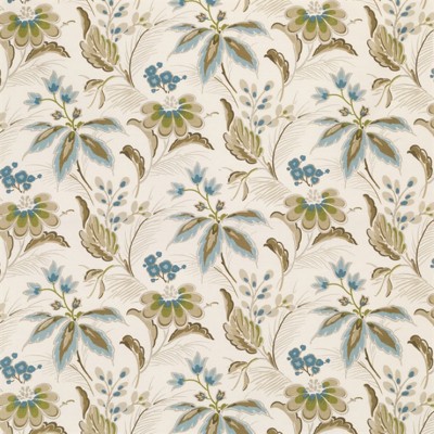 Фото Ткань портьерная с рисунком - Цветы - стиль Английский - Купить в Интернет-магазине