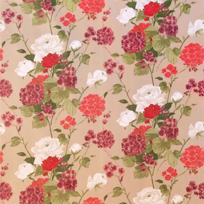 Фото Ткань портьерная с рисунком - Цветы - стиль Английский - Купить в Интернет-магазине