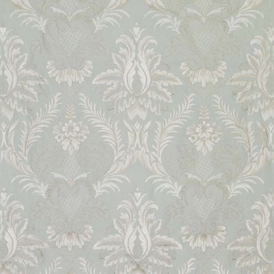 Фото Ткань портьерная с рисунком - Дамаск - стиль Английский - Голуба - Купить в Интернет-магазине