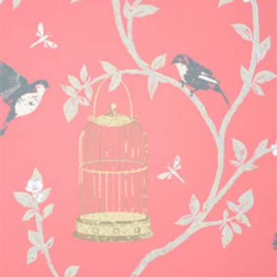 Фото Обои с рисунком - Крупный декор - стиль Современных дизайнеров - Розовые - Купить в Интернет-магазине