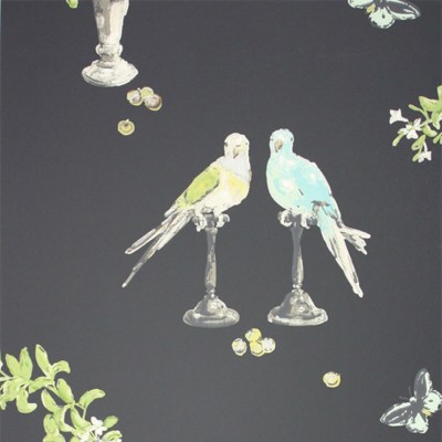 Фото Обои с рисунком - Крупный декор - стиль Современных дизайнеров - Черные - Купить в Интернет-магазине