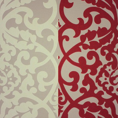 Фото Обои с рисунком - Орнамент - стиль Современных дизайнеров - Светло-коричневые - Купить в Интернет-магазине