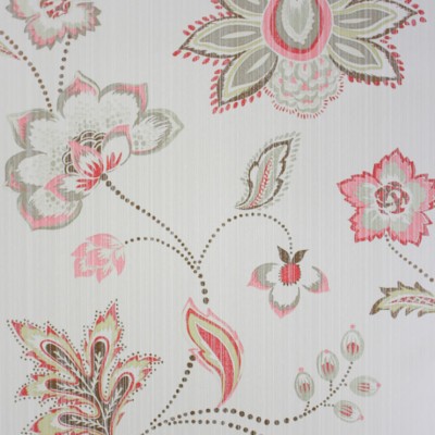 Фото Обои с рисунком - Цветы - стиль Современных дизайнеров - Серые - Купить в Интернет-магазине