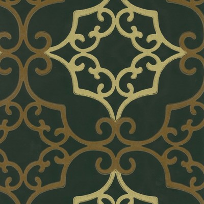 Фото Обои с рисунком - Орнамент - стиль Современных дизайнеров - Черные - Купить в Интернет-магазине