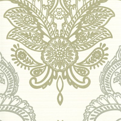 Фото Обои с рисунком - Дамаск - стиль Современных дизайнеров - Белые - Купить в Интернет-магазине