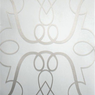 Фото Обои с рисунком - Орнамент - стиль Современных дизайнеров - Белые - Купить в Интернет-магазине