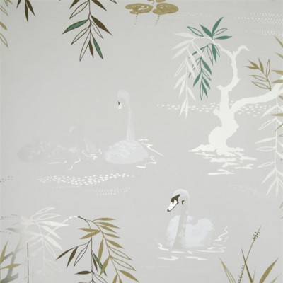 Фото Обои с рисунком - Крупный декор - стиль Современных дизайнеров - Серые - Купить в Интернет-магазине