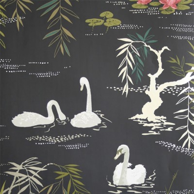 Фото Обои с рисунком - Крупный декор - стиль Современных дизайнеров - Черные - Купить в Интернет-магазине