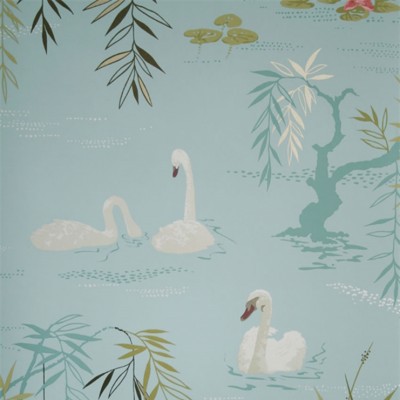 Фото Обои с рисунком - Крупный декор - стиль Современных дизайнеров - Голубы - Купить в Интернет-магазине