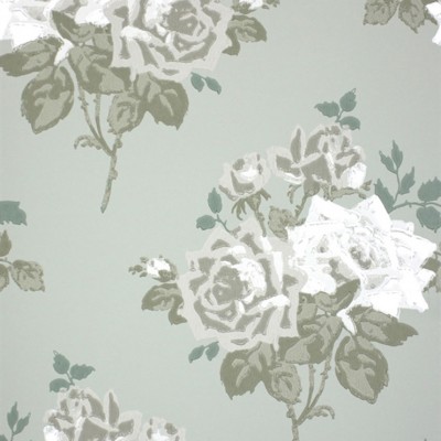 Фото Обои с рисунком - Цветы - стиль Современных дизайнеров - Серые - Купить в Интернет-магазине