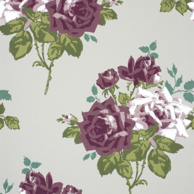 Фото Обои с рисунком - Цветы - стиль Современных дизайнеров - Светло-серые - Купить в Интернет-магазине