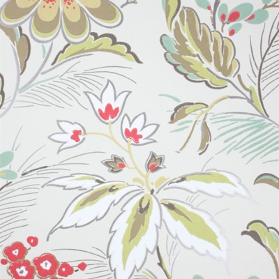 Фото Обои с рисунком - Цветы - стиль Современных дизайнеров - Голубы - Купить в Интернет-магазине