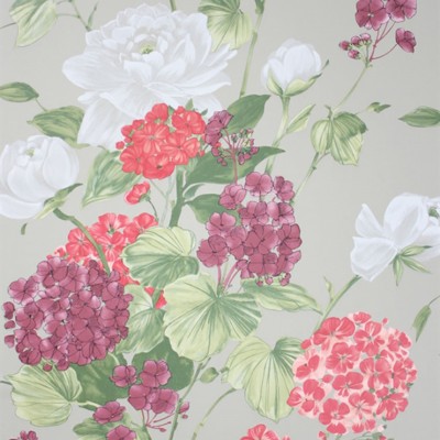 Фото Обои с рисунком - Цветы - стиль Современных дизайнеров - Серые - Купить в Интернет-магазине