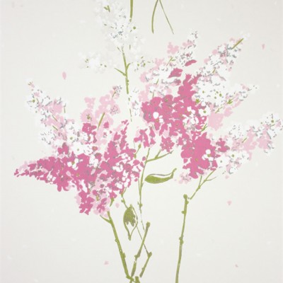 Фото Обои с рисунком - Цветы - стиль Современных дизайнеров - Кремовые - Купить в Интернет-магазине