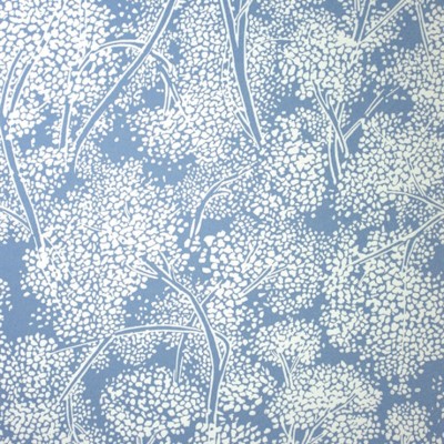 Фото Обои с рисунком - Растение - стиль Современных дизайнеров - Синие - Купить в Интернет-магазине