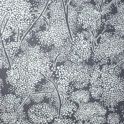 Фото Обои с рисунком - Растение - стиль Современных дизайнеров - Черные - Купить в Интернет-магазине