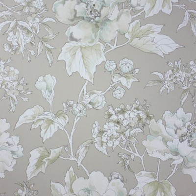 Фото Обои с рисунком - Цветы - стиль Современных дизайнеров - Серые - Купить в Интернет-магазине