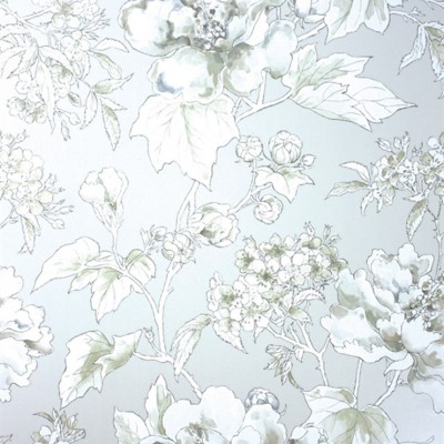 Фото Обои с рисунком - Цветы - стиль Современных дизайнеров - Голубы - Купить в Интернет-магазине