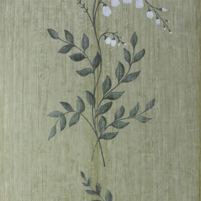 Фото Обои с рисунком - Цветы - стиль Современных дизайнеров - Зеленые - Купить в Интернет-магазине