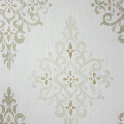 Фото Обои с рисунком - Дамаск - стиль Современных дизайнеров - Серые - Купить в Интернет-магазине