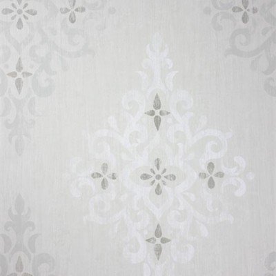 Фото Обои с рисунком - Дамаск - стиль Современных дизайнеров - Серые - Купить в Интернет-магазине